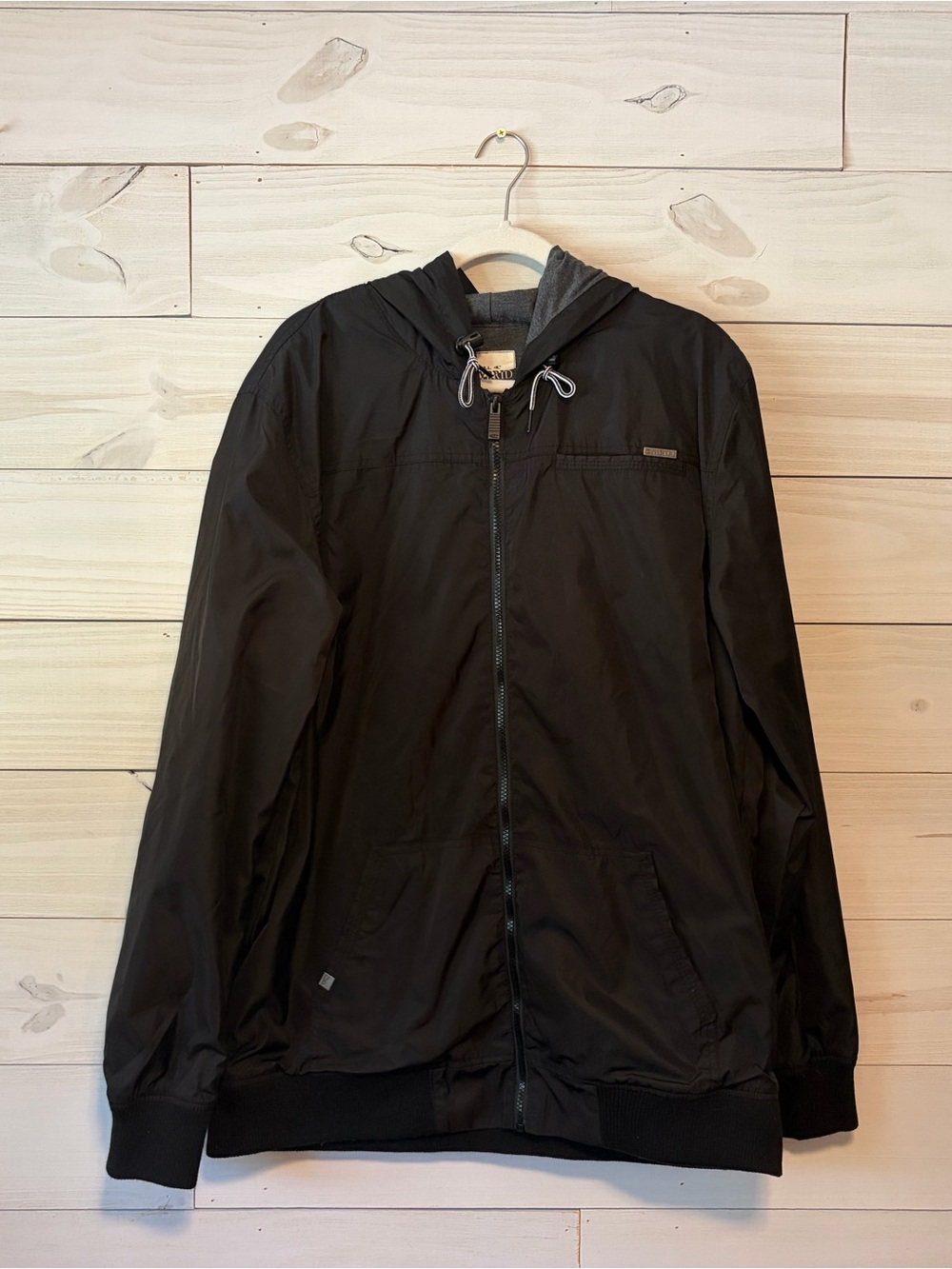 O'Neill Men's Black Hooded Jacket